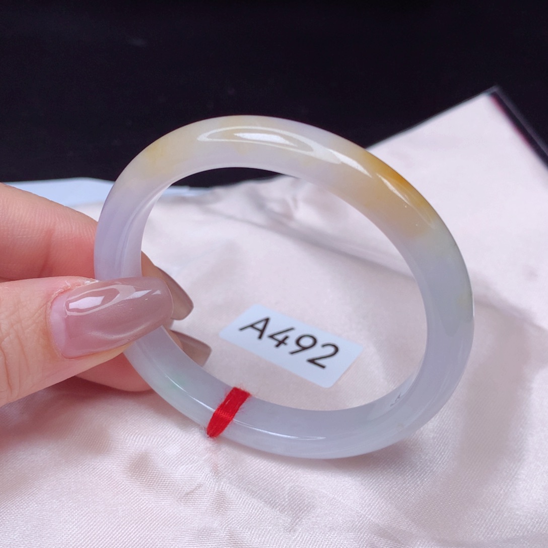 翡翠手镯未镶嵌手镯53贵妃