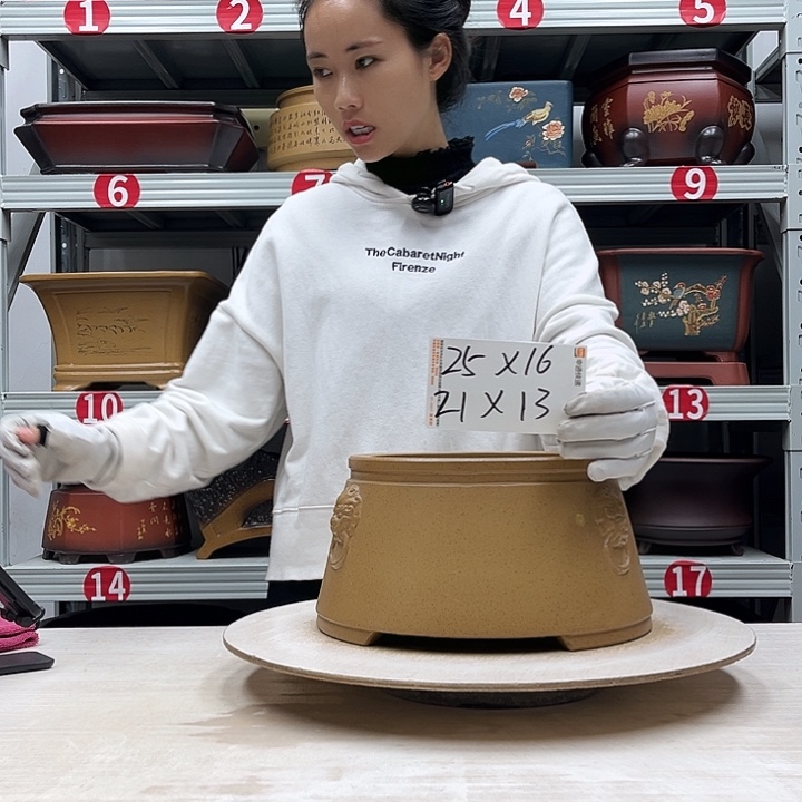 紫砂花盆紫砂花盆