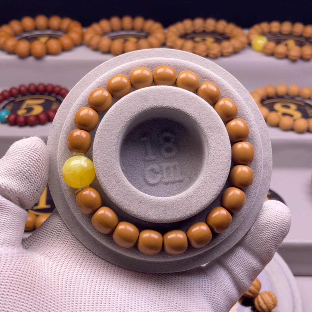 猴头核桃手串@****?9.9mm老型全品无暇