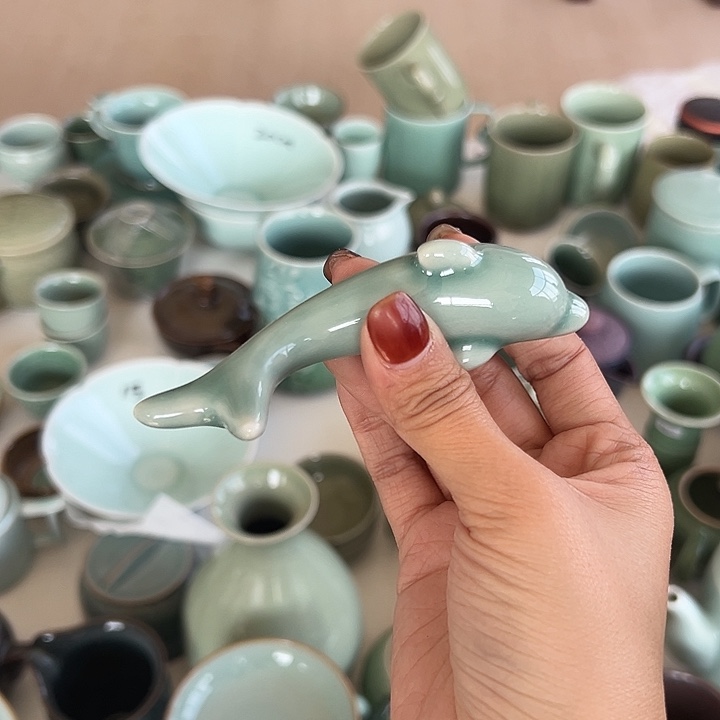 小米茶器龙泉青瓷