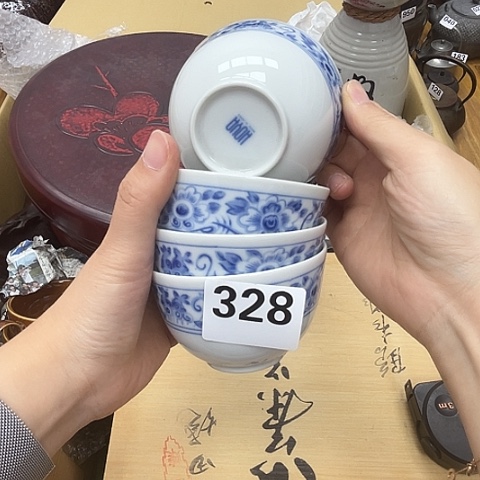 瓷片呀工艺品摆件瓷器摆件正能量