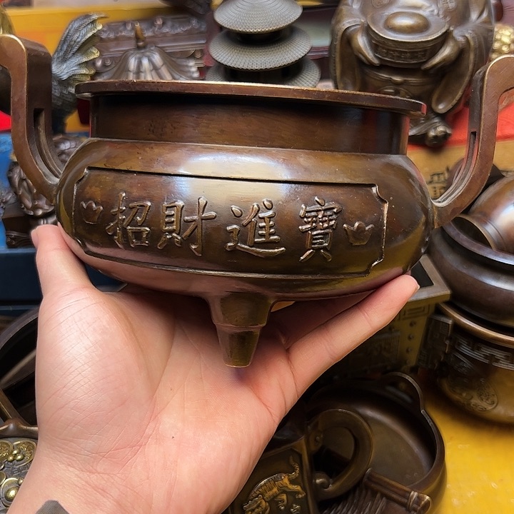 精美铜器摆件下单