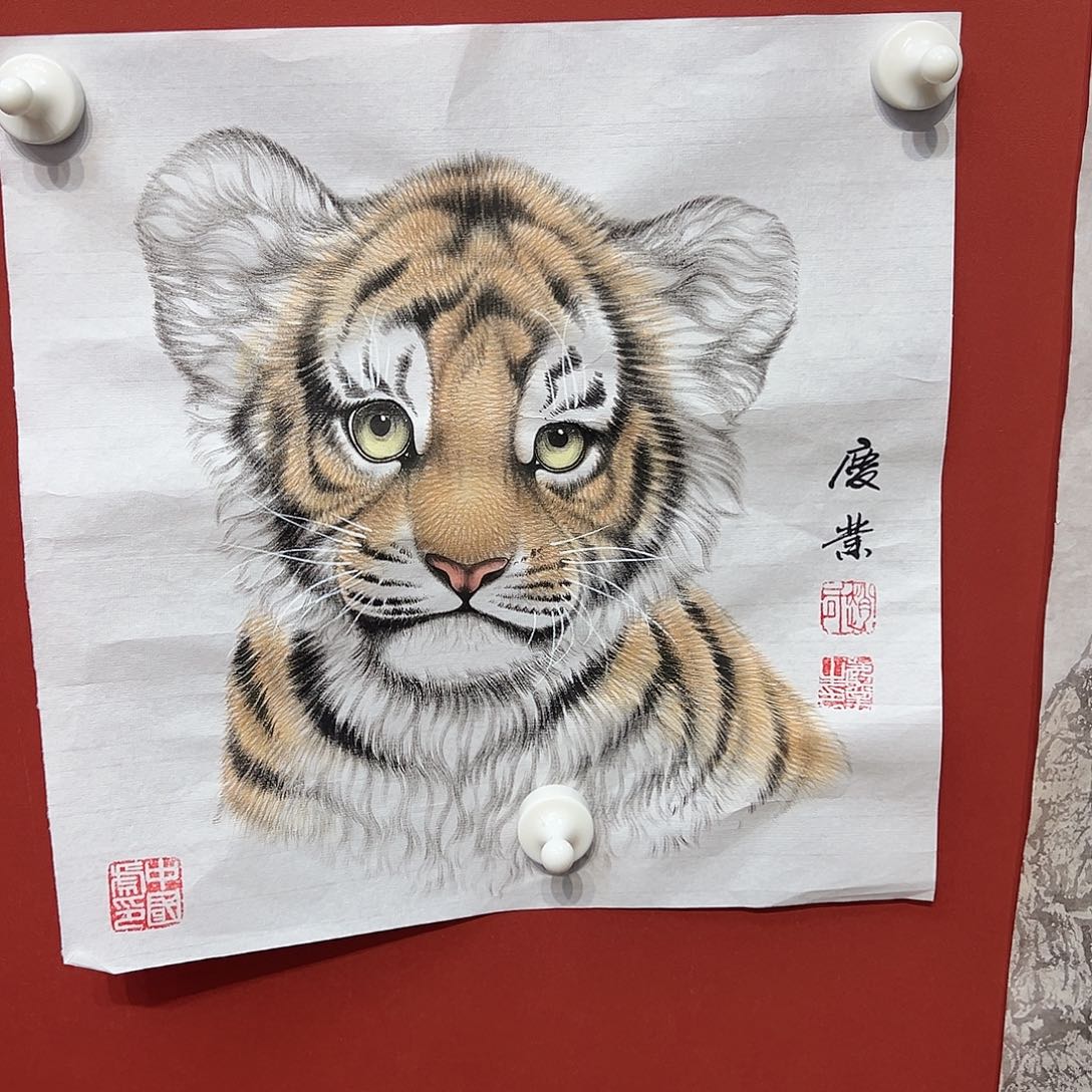 国画赵庆业老师国画作品月