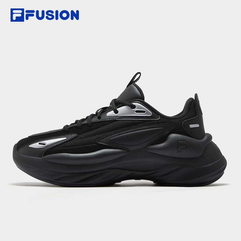 FILA FUSION男鞋陨石鞋潮流运动未来潮鞋跑步秋冬款T12M541117F