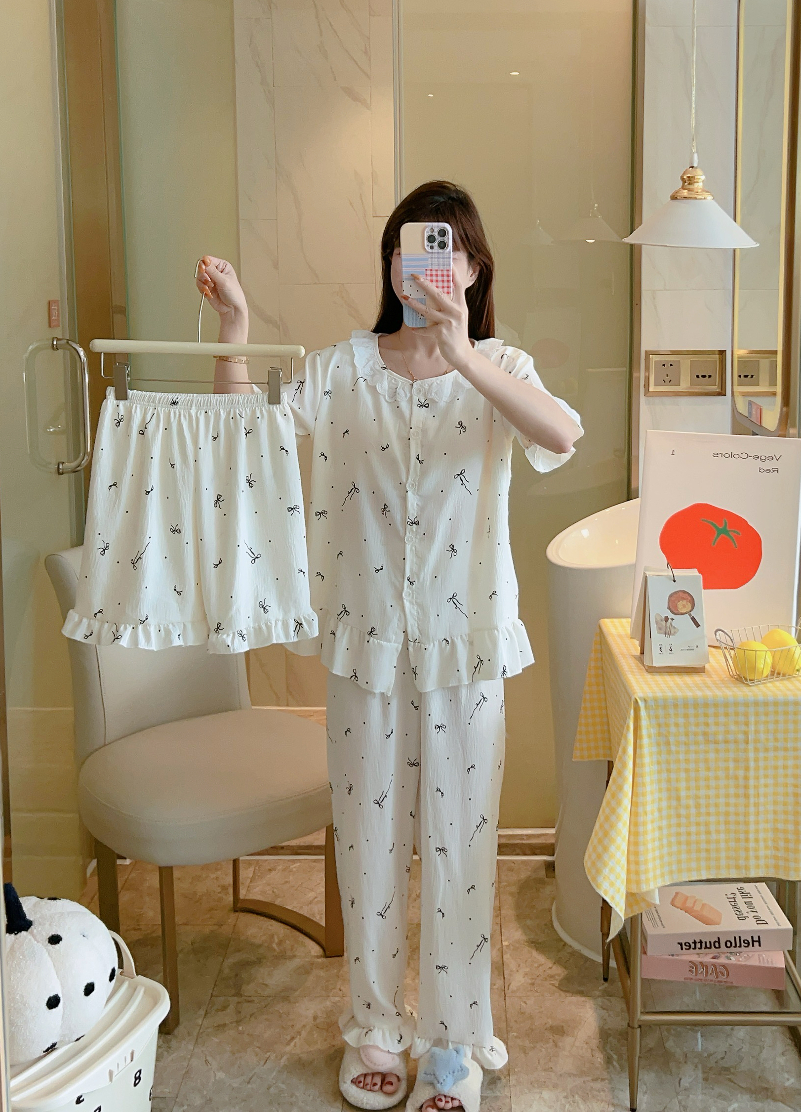 【9】品牌高货青沧 多款少量 高品质睡衣女夏季大码宽松家居服套装