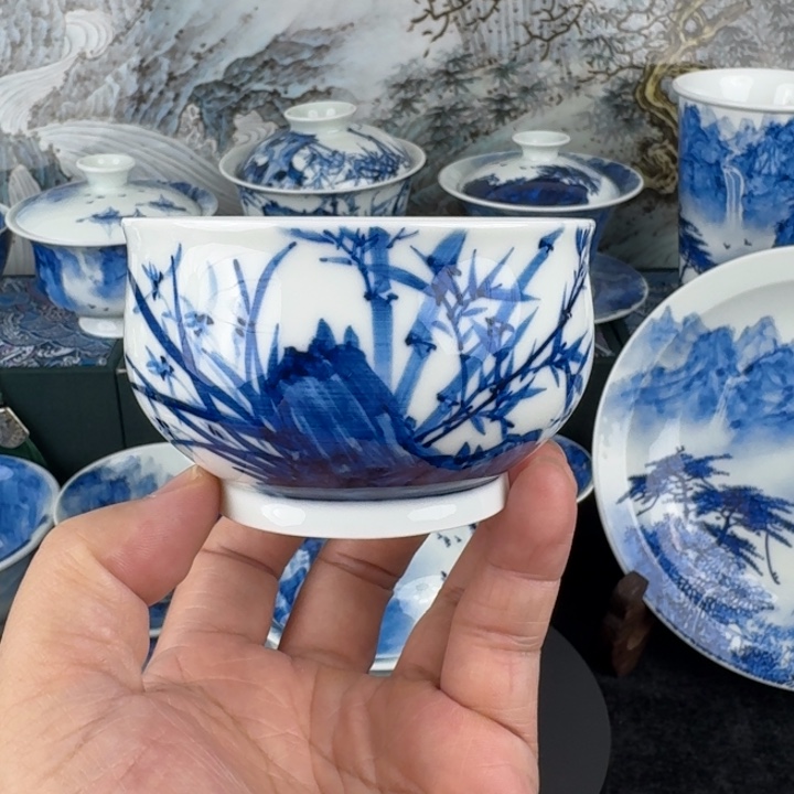 山水画作品欣赏作品