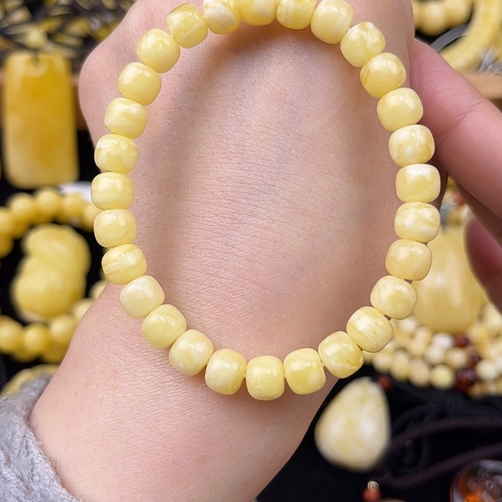 琥珀未镶嵌颈饰琥珀 