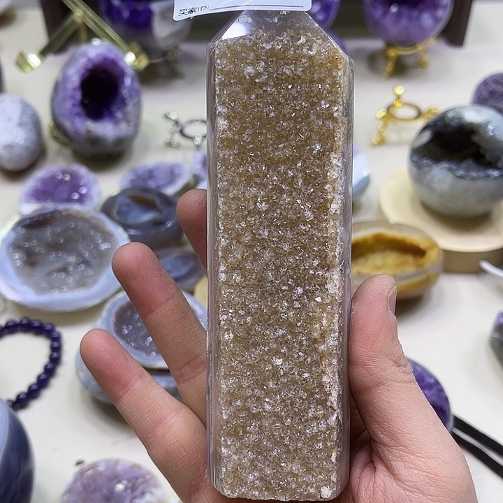 紫晶摆件未镶嵌摆件950