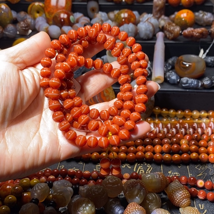 未镶嵌手链玛瑙/玉髓