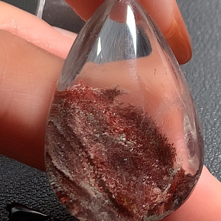 水晶吊坠(不含链)未镶嵌牛*