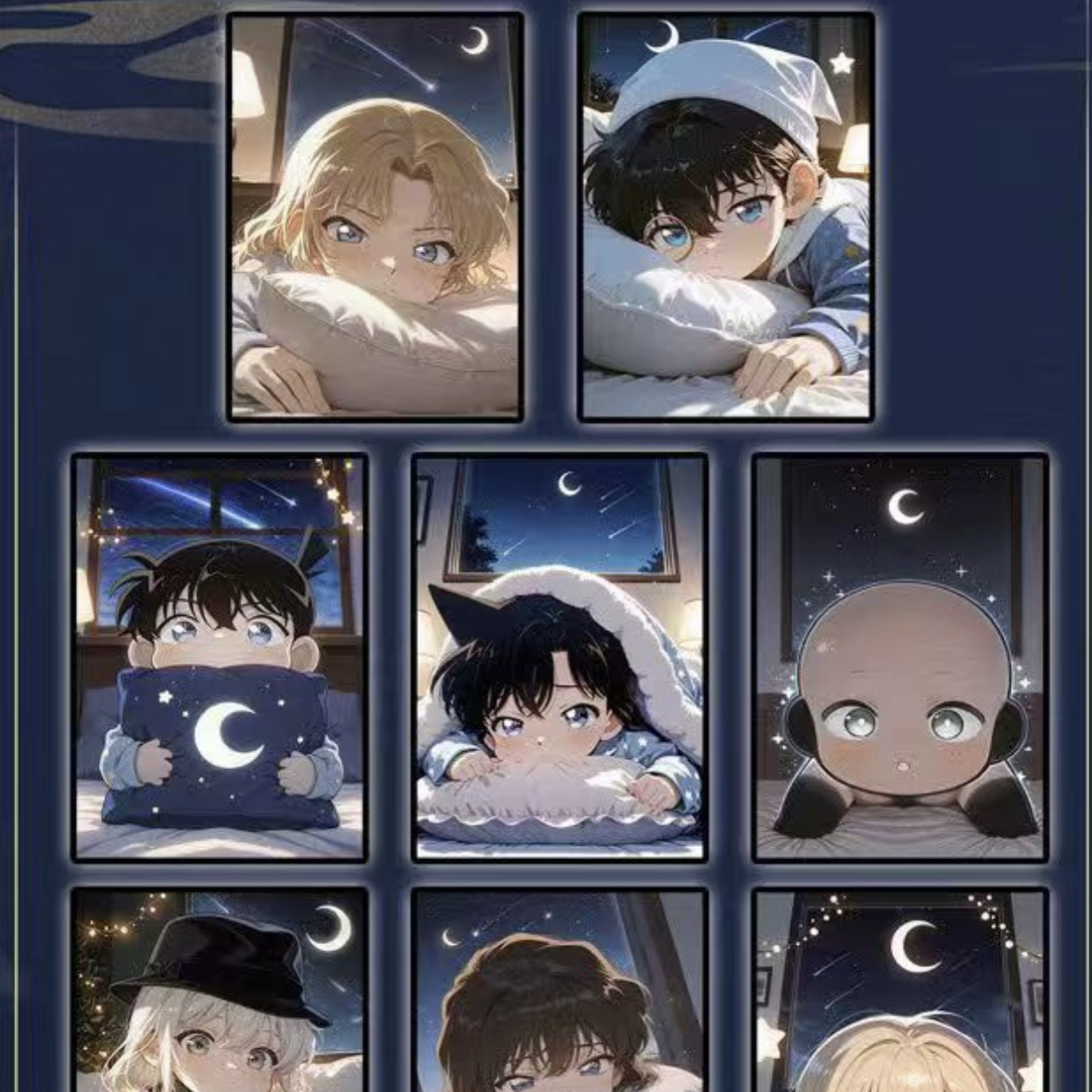 APTX 文创 名侦探柯南双面滴胶卡 第三弹 