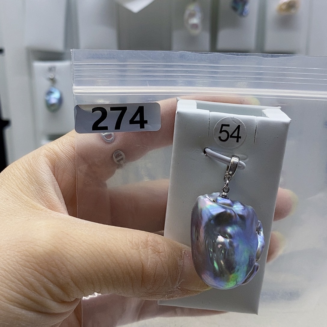 颈饰合金淡水珍珠