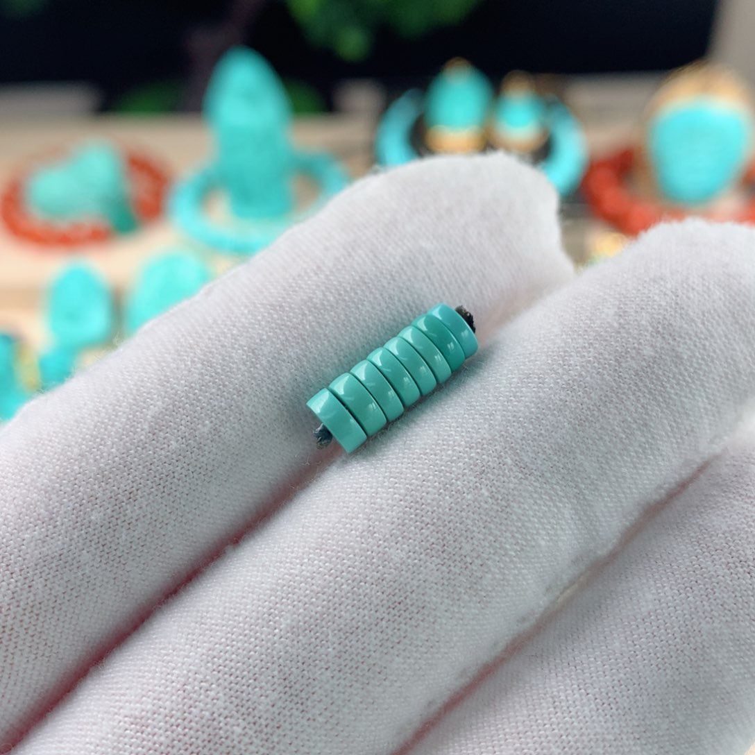 绿松石配珠卡5+未镶嵌