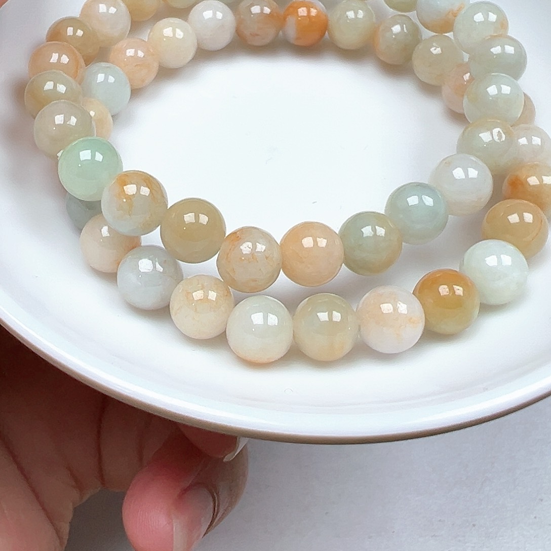 翡翠手链未镶嵌乐*ღ货主货主