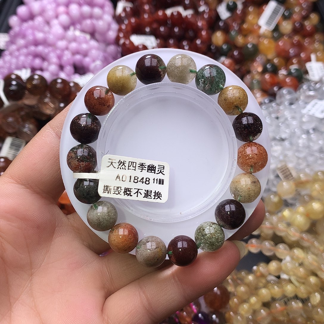 未镶嵌手链水晶，，