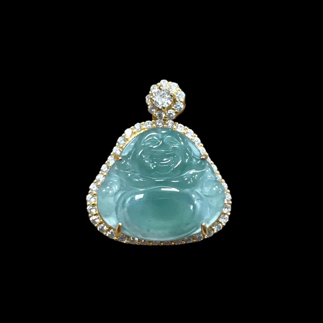 F4786翡翠吊坠孤品