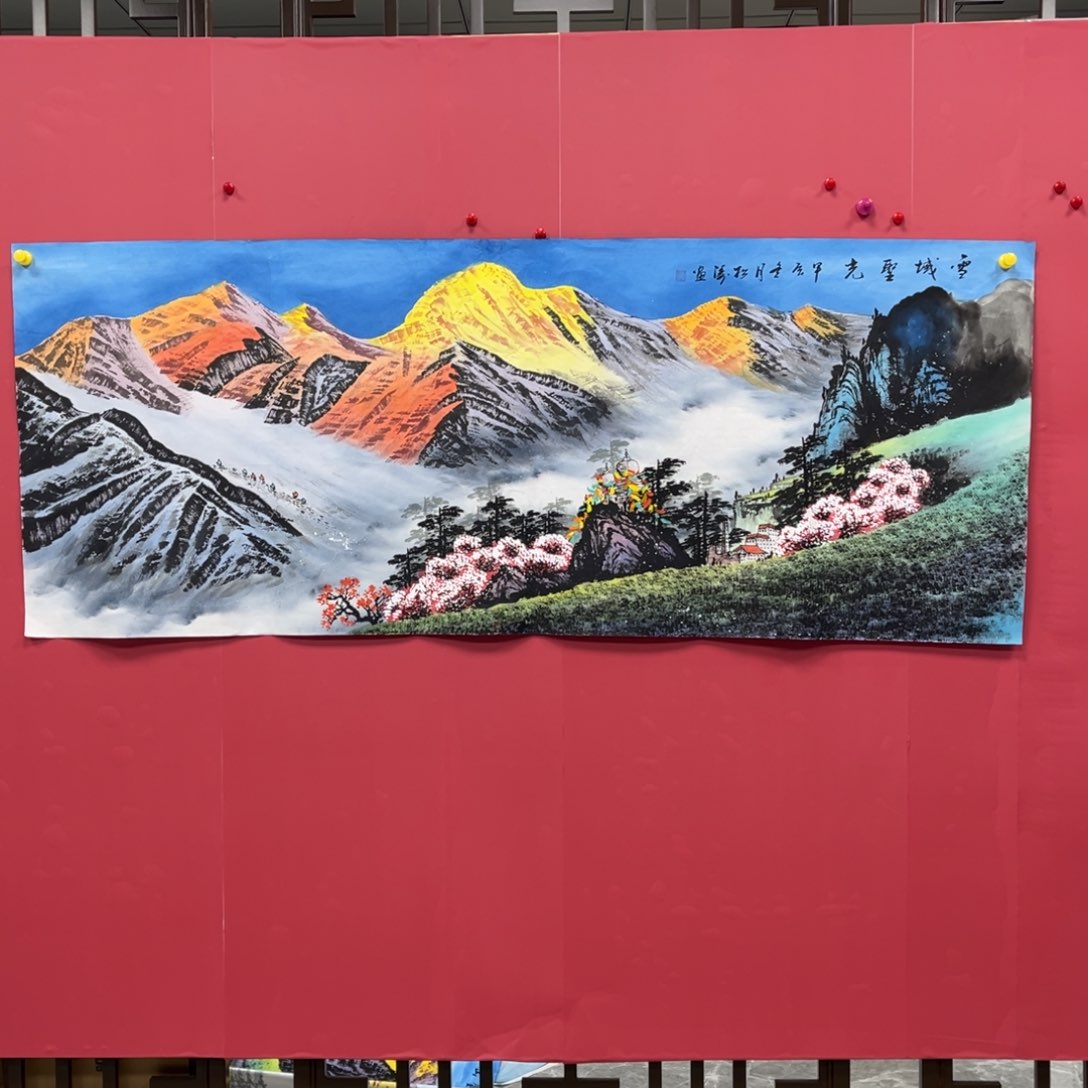 国画国画作品集一个由