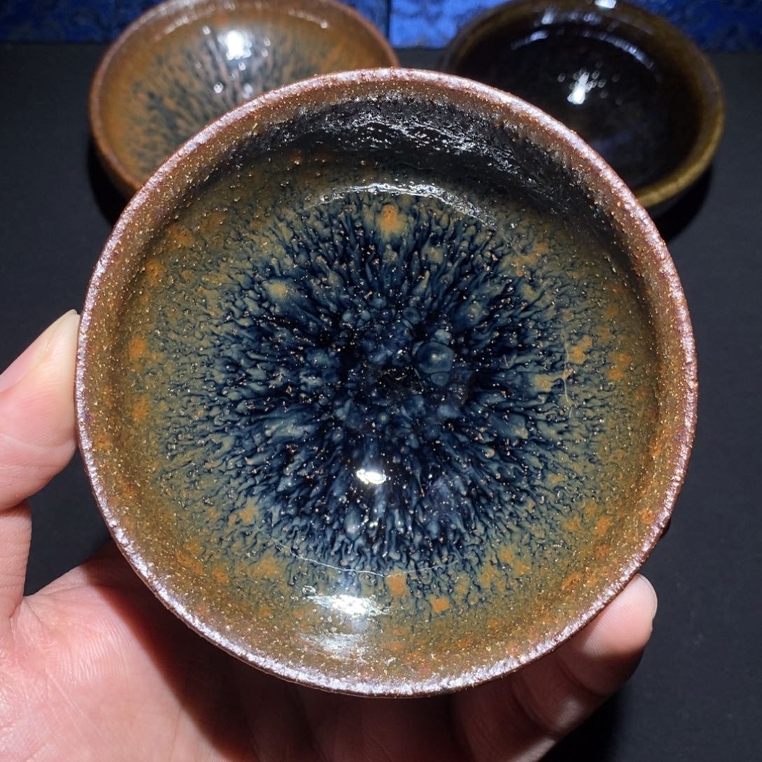 茶盏9.2×4.3束口满底鹧鸪毫