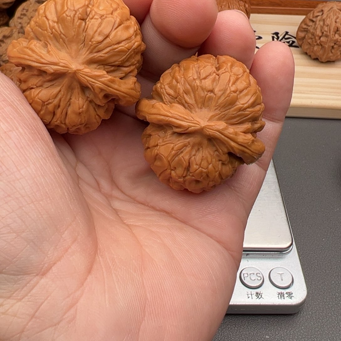 文玩核桃把件甲骨文核桃