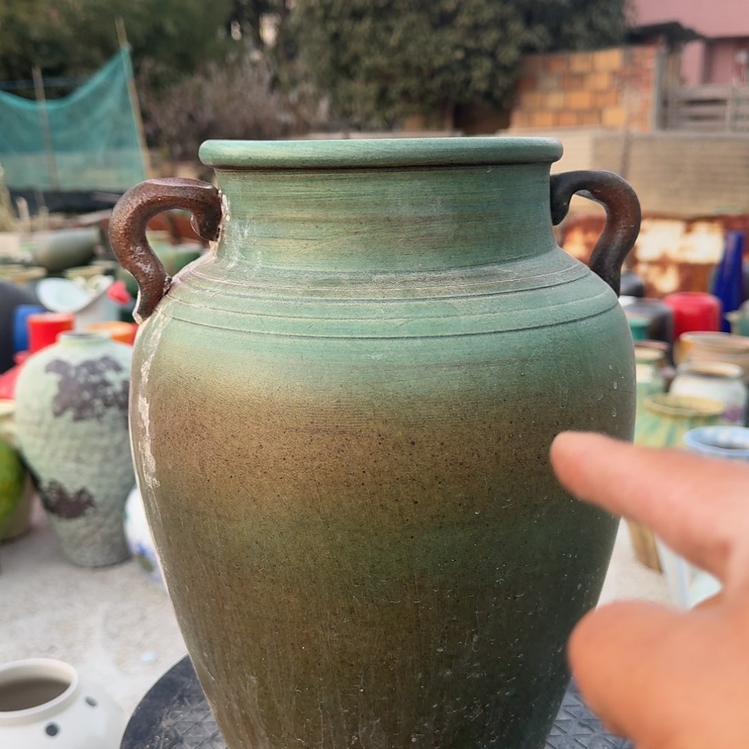 陶瓷微瑕景德镇手工花器
