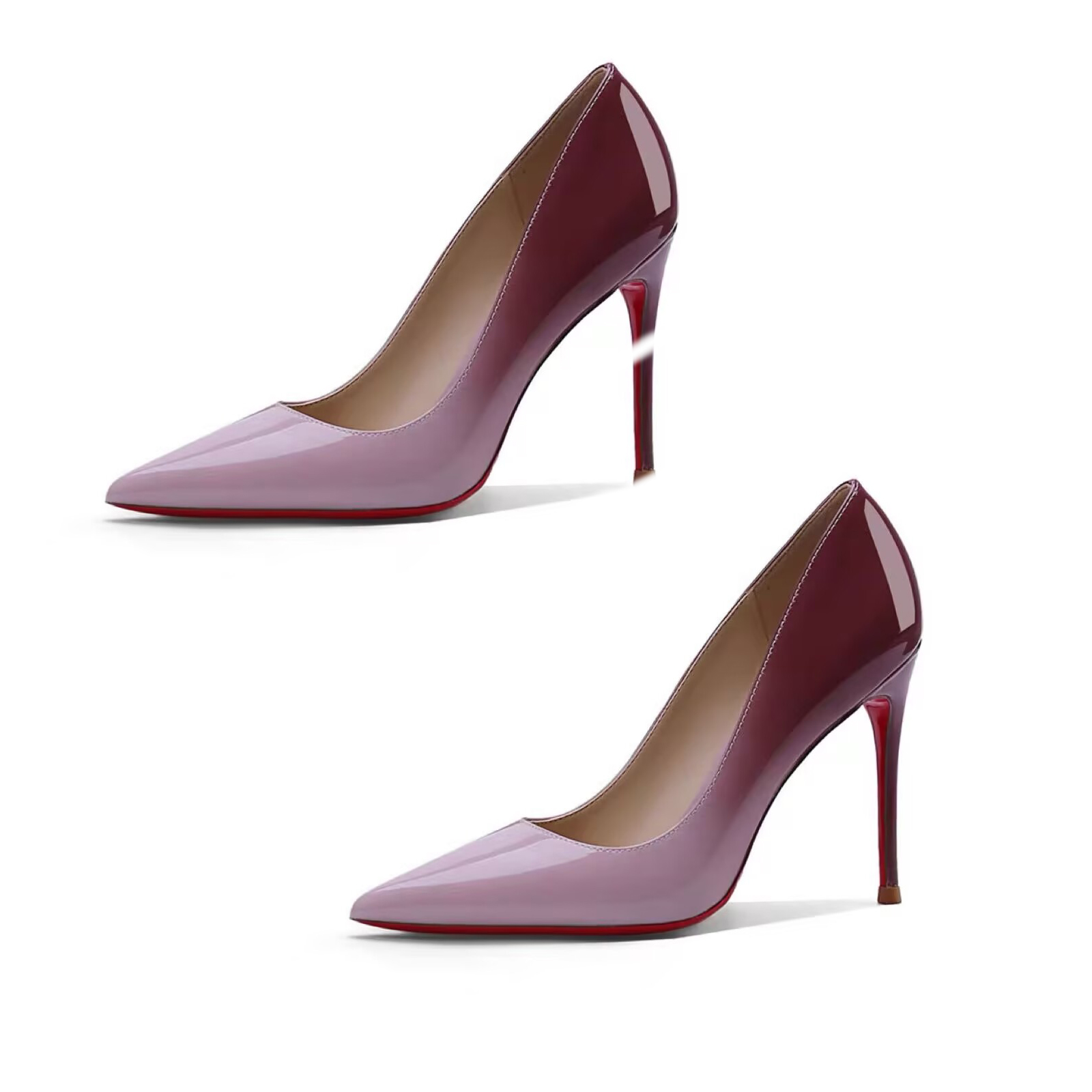 EB160   断码清仓粗跟露趾凉鞋凉拖 微瑕