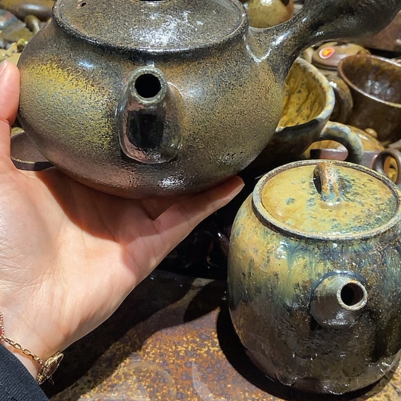 【闪购商品】茶杯紫砂愚**非大侧把瑕