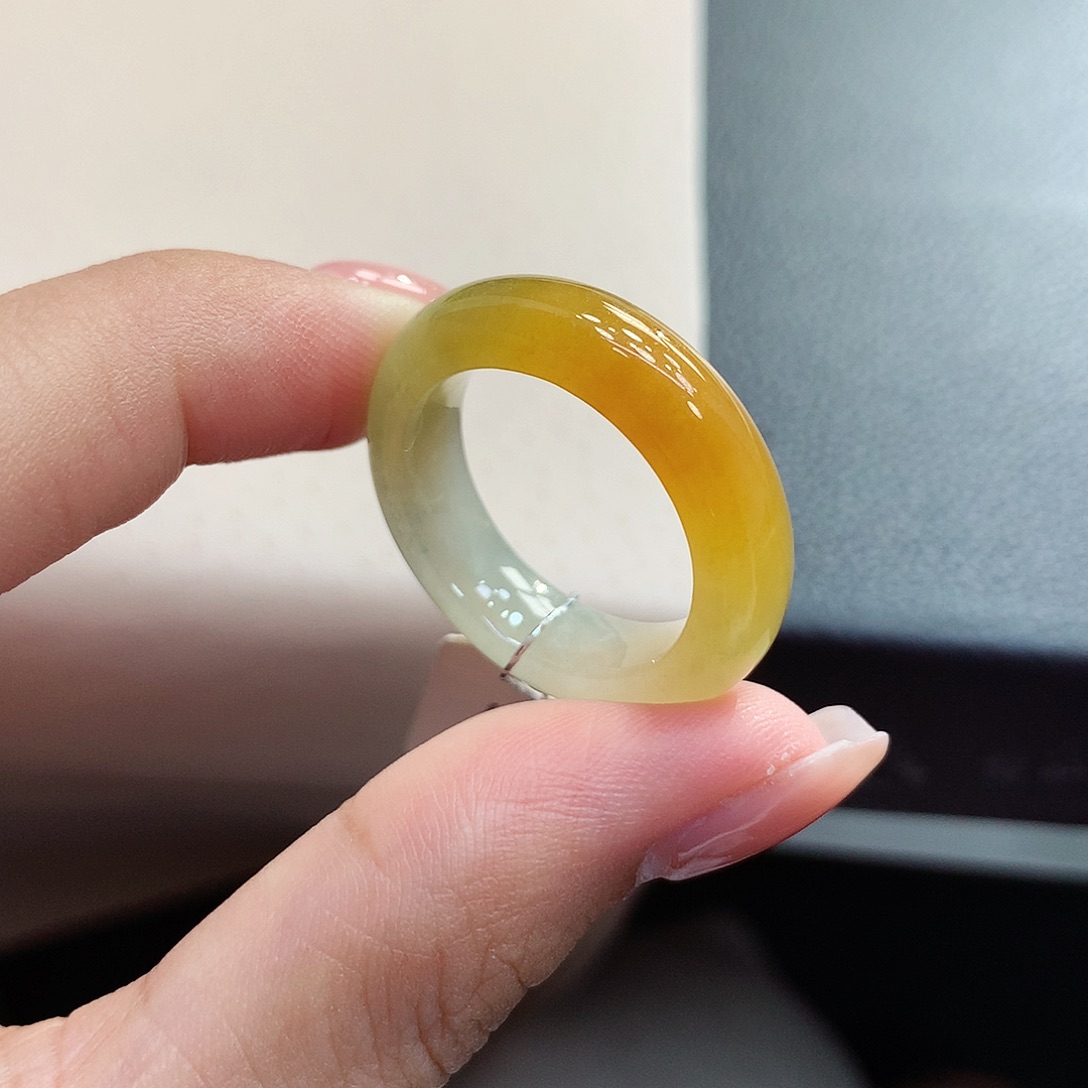 未镶嵌戒指翡翠19号