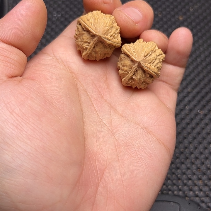 文玩核桃吊坠三棱