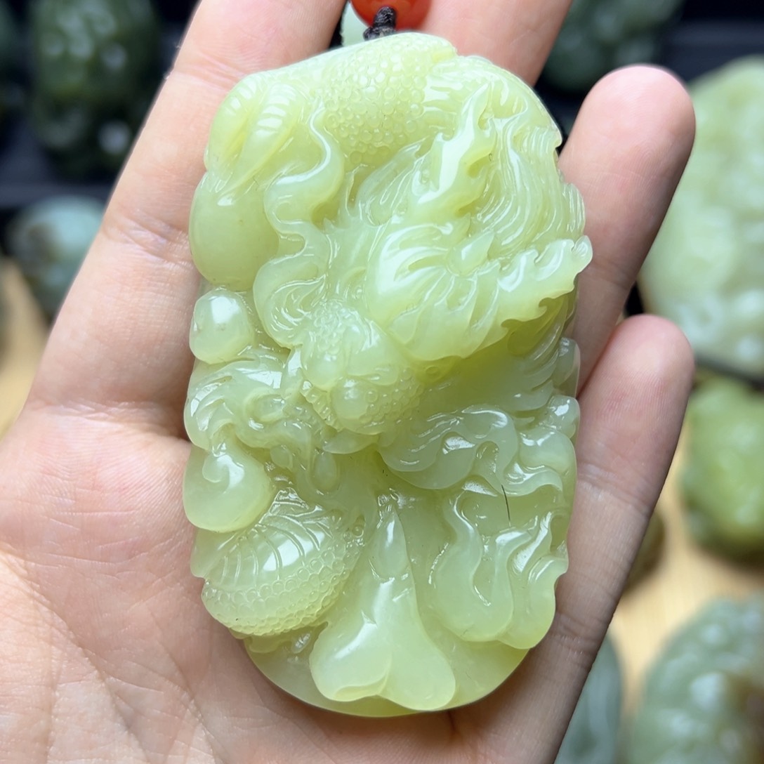 和田玉把件未镶嵌