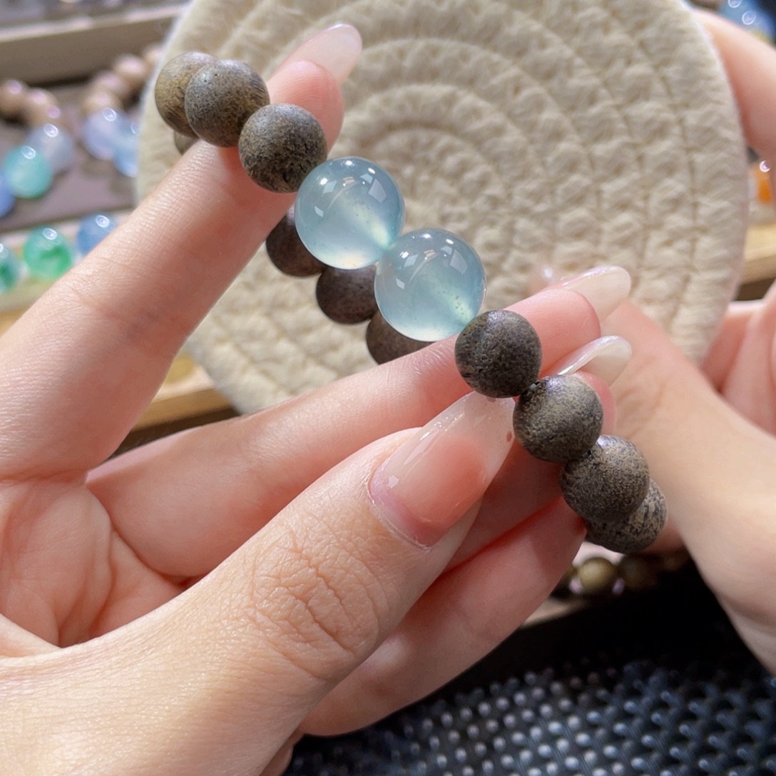 翡翠未镶嵌手链卡13特价