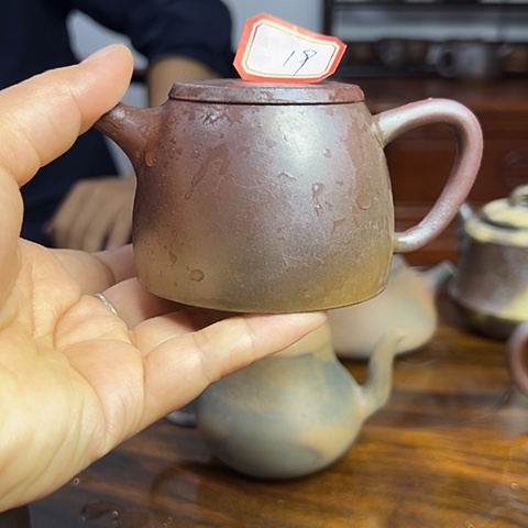 千***梦戬谷龙窑柴烧茶壶
