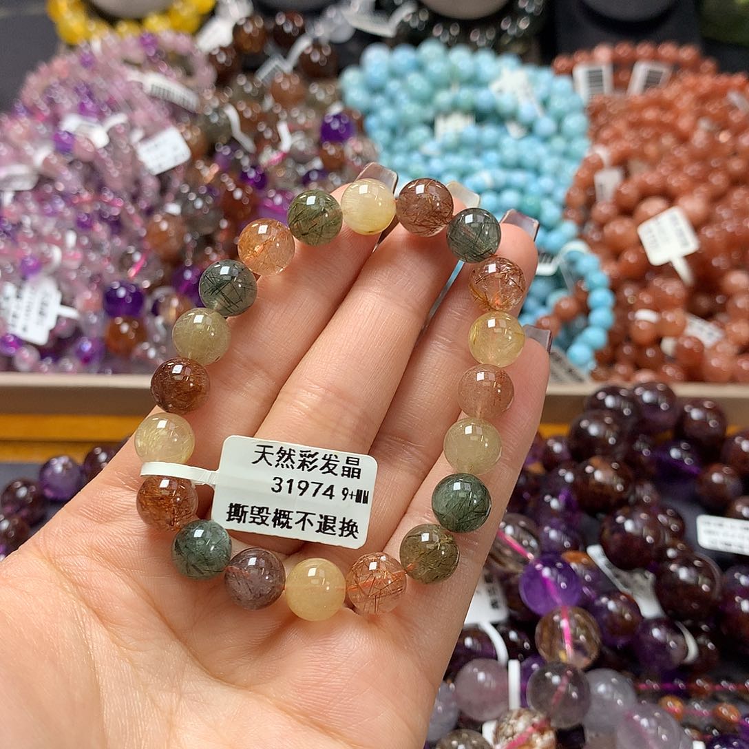 未镶嵌手链水晶，