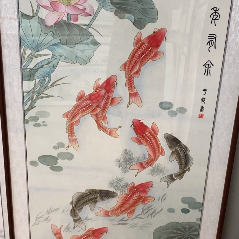 【闪购商品】国画手绘国画工笔带框