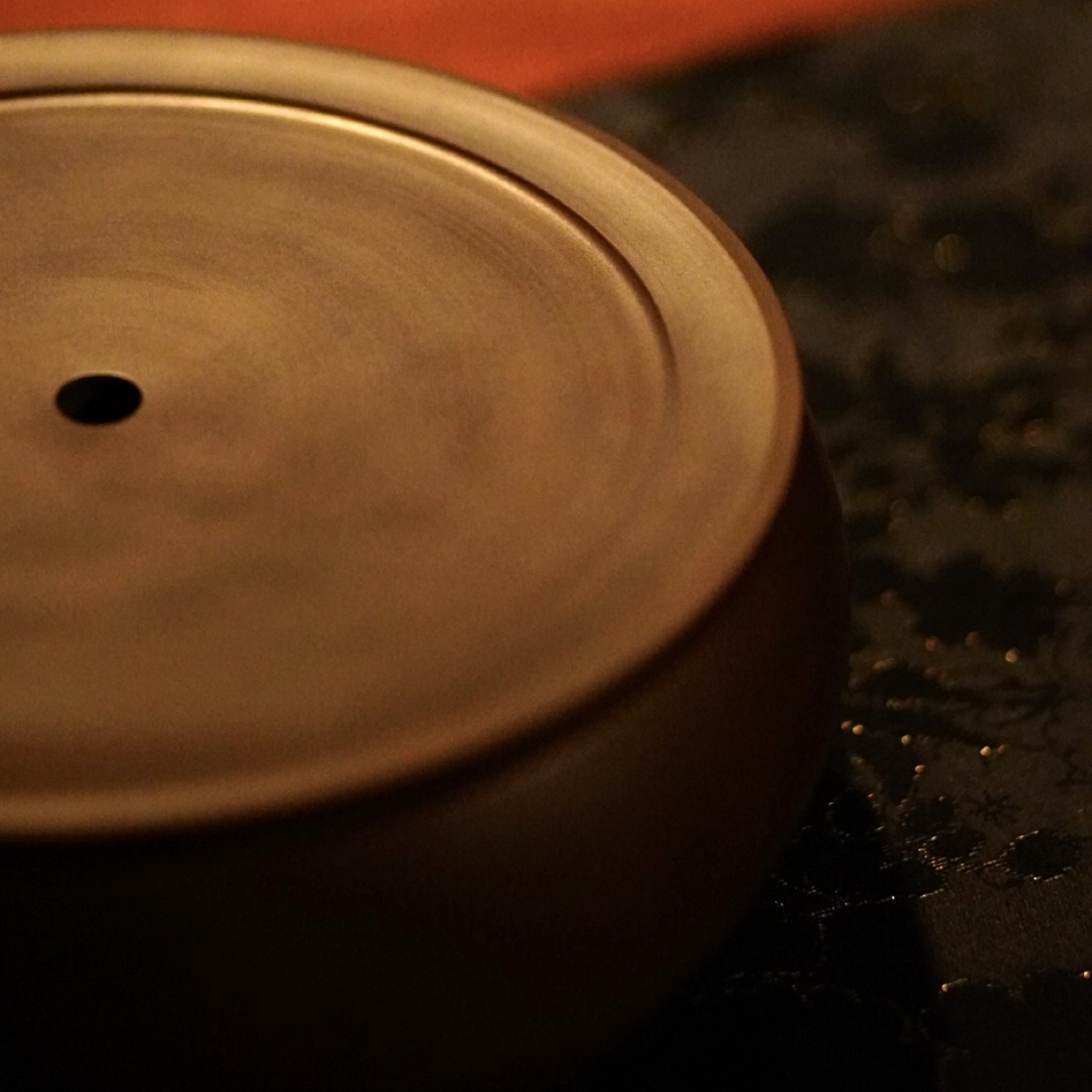 【陶点茶Yun】建水紫陶彭文笑老师蓄水壶茶盘承干泡台精品茶周边