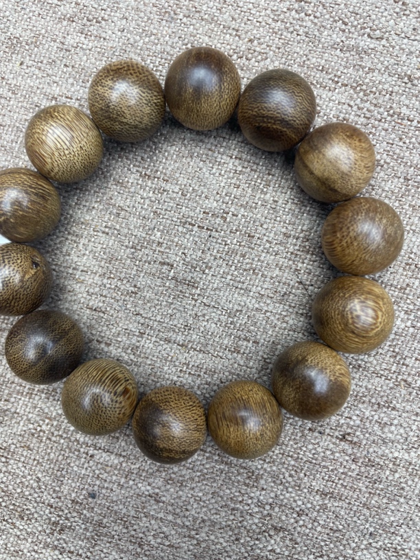 沉香木串文玩老料 手串 134号