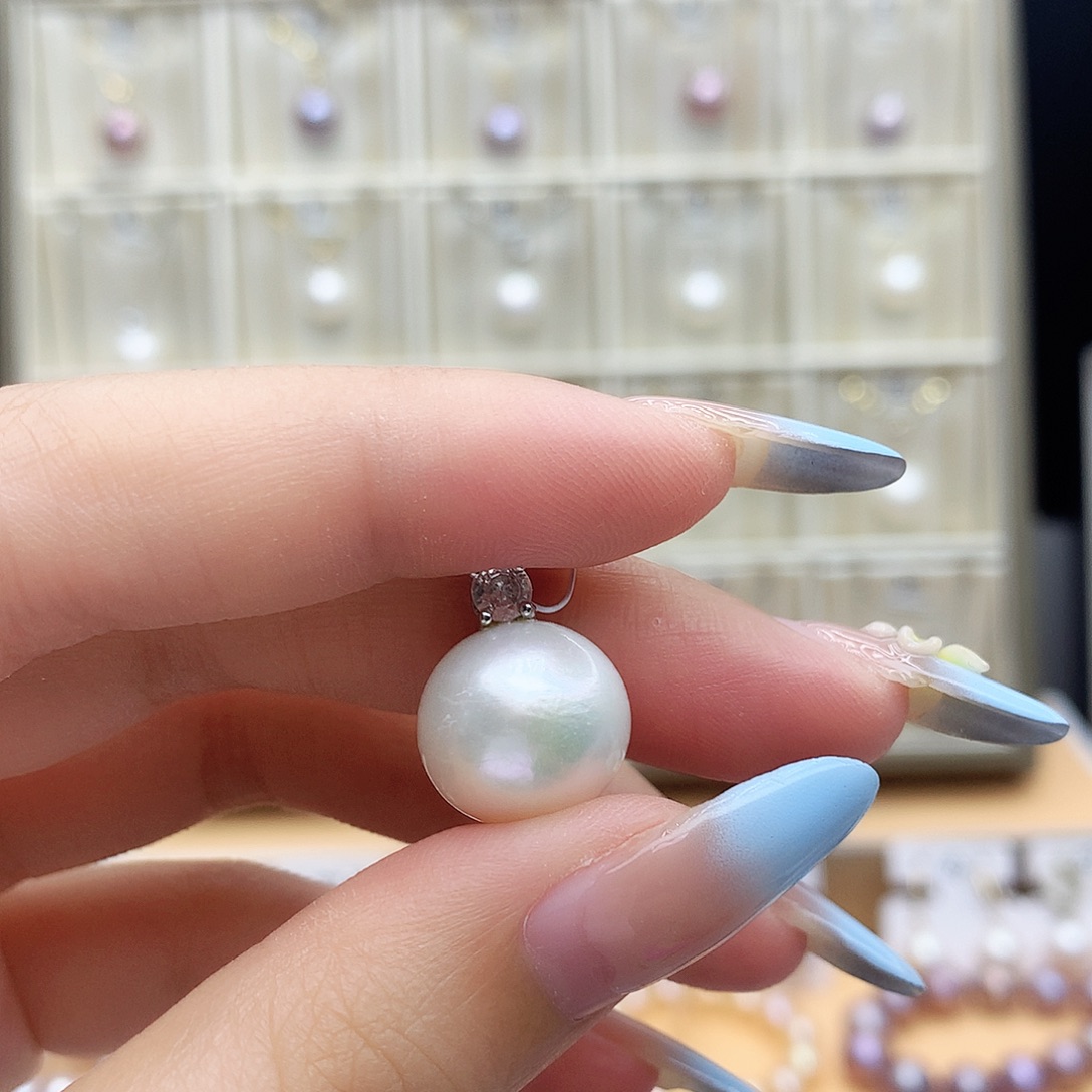 淡水珍珠合金颈饰