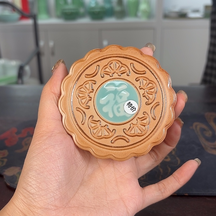 龙泉云间青瓷小米茶器