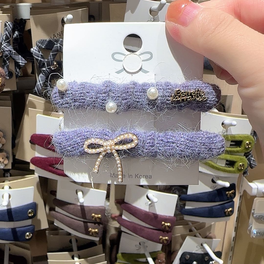 皮质非金属毛线压夹