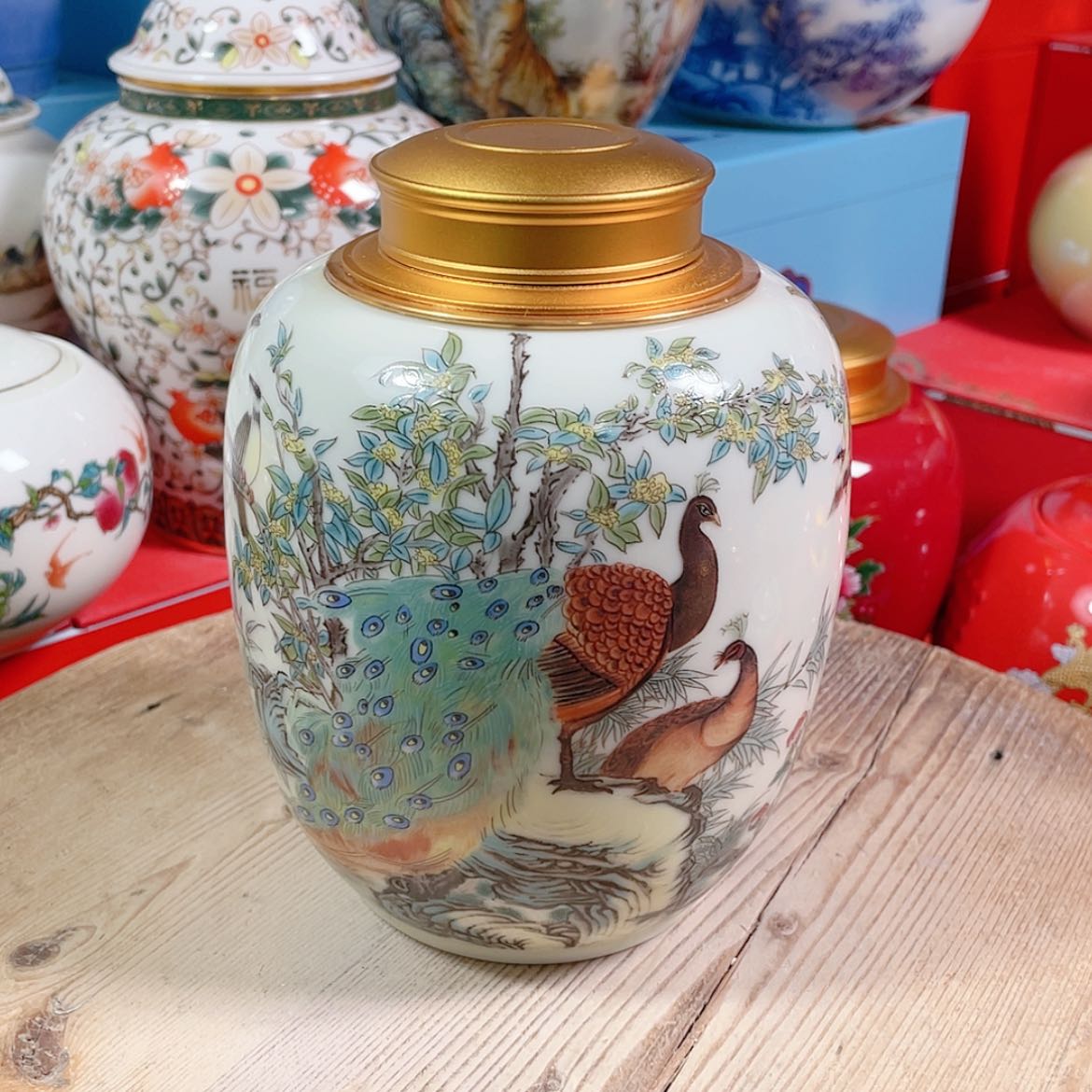 【闪购商品】罐陶瓷茶叶罐密封罐