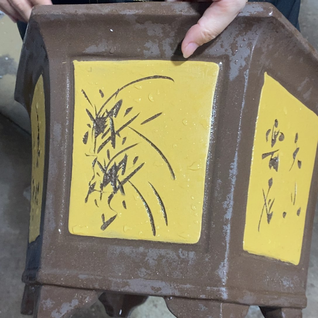 紫砂花盆口径口径33 21