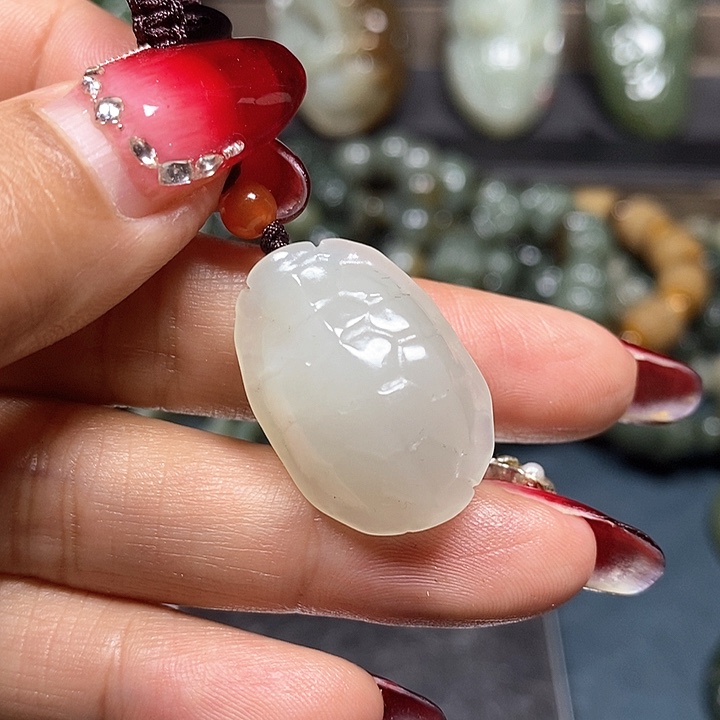 和田玉挂件未镶嵌