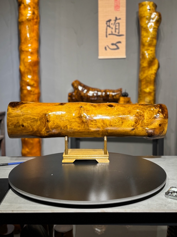 4小叶桢楠金丝楠横财家居装饰摆件