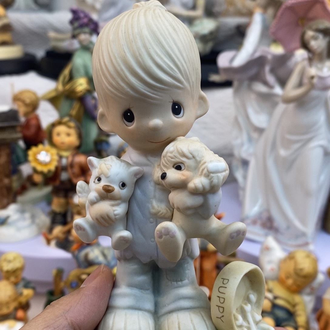 瓷片欧美中古美物摆件