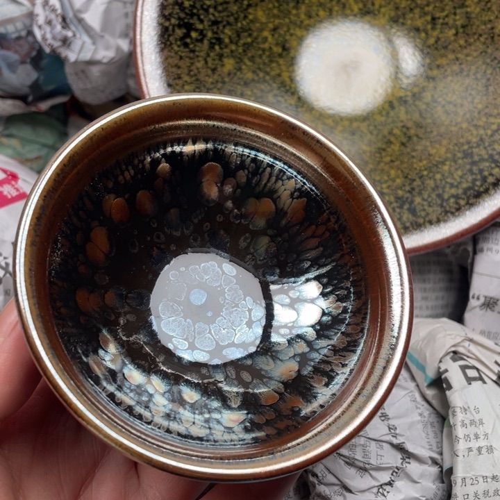 茶盏建窑建盏主人杯
