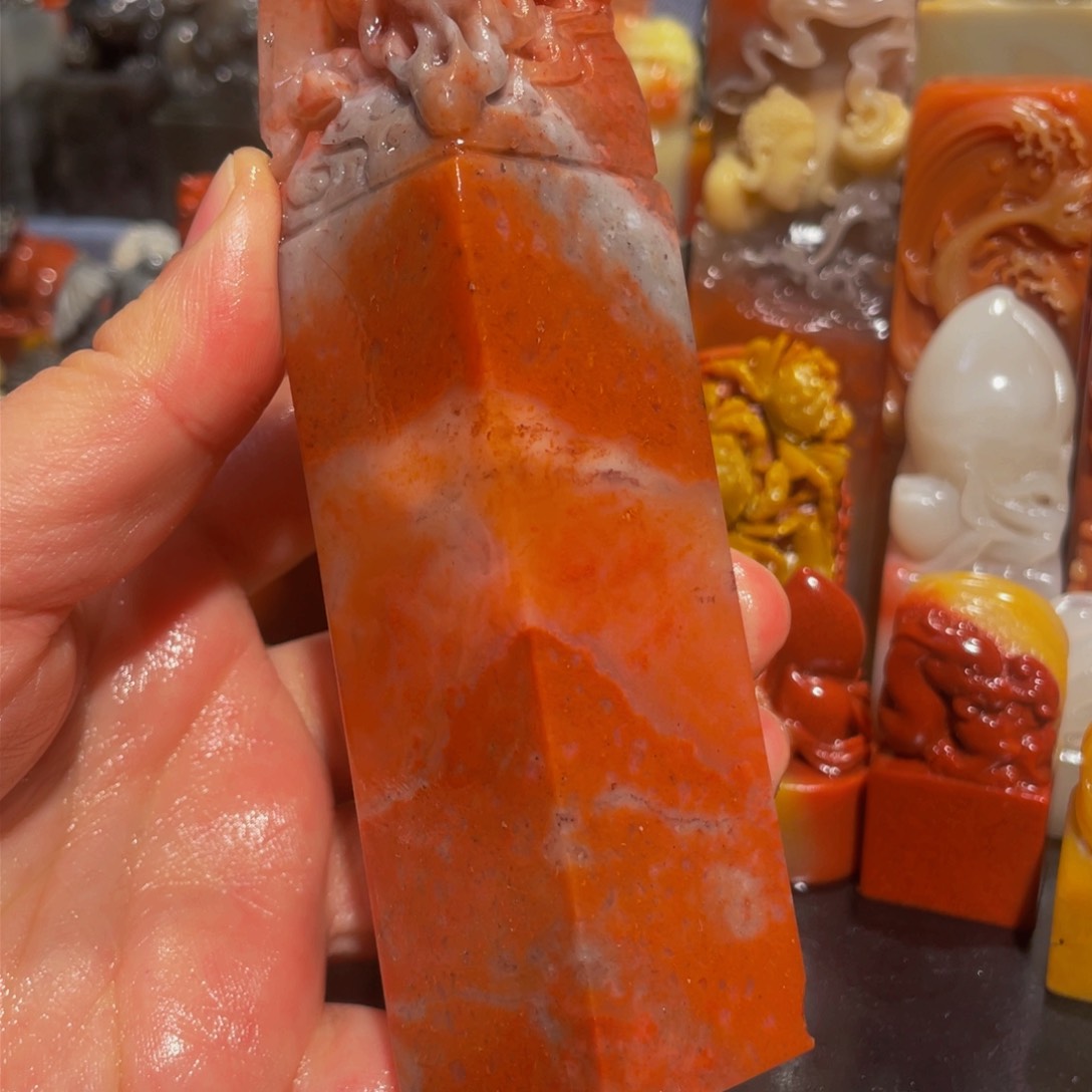 寿山石印石精美寿山