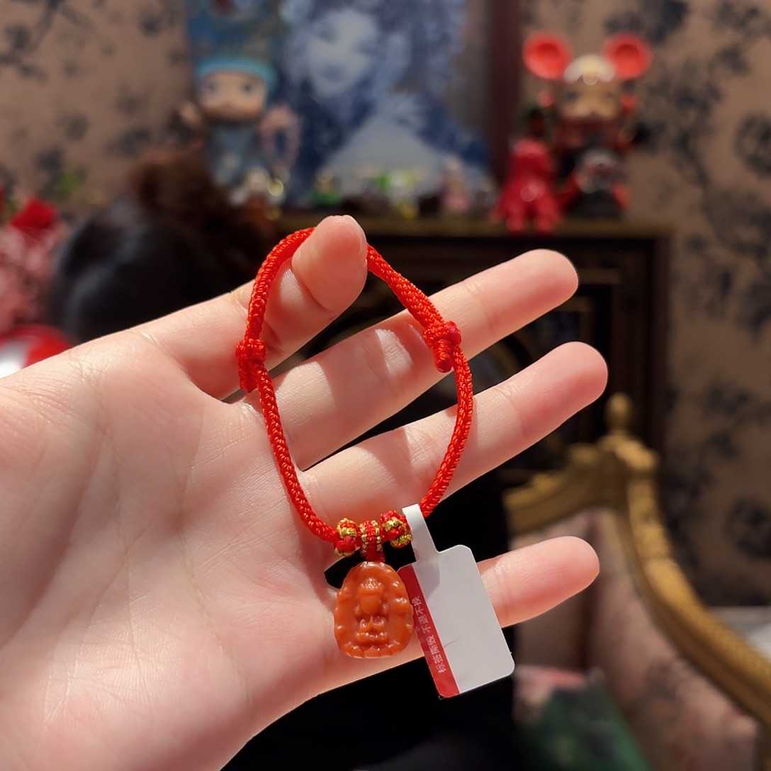 南红玛瑙手绳未镶嵌2号