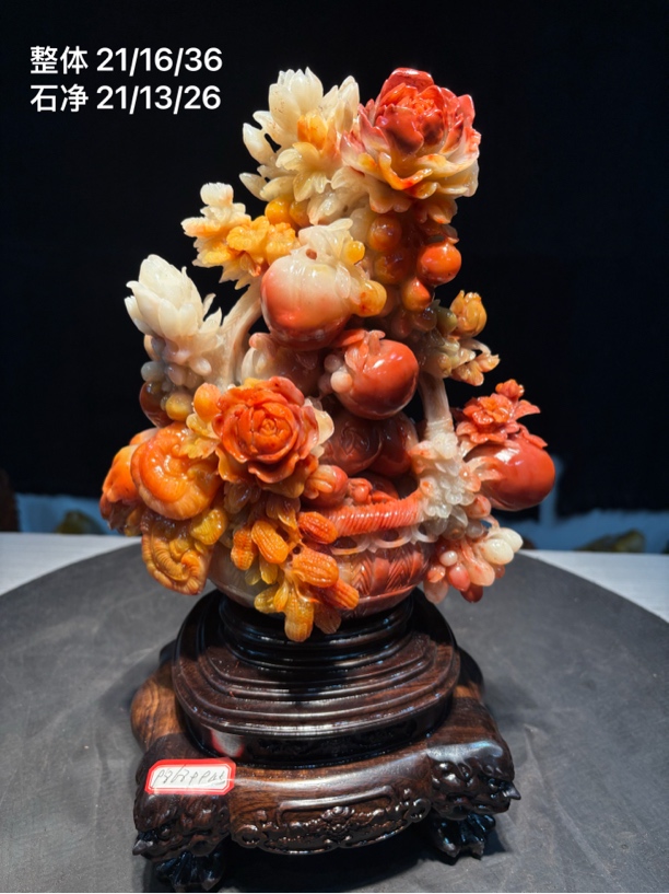 寿山石山水田黄印章印摆件貔貅手把件石雕工艺品入门玄关奇石金蟾