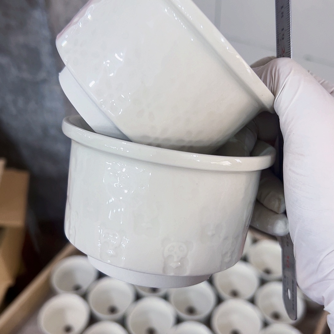 有孔，外贸尾单陶瓷花盆凑单10米包邮