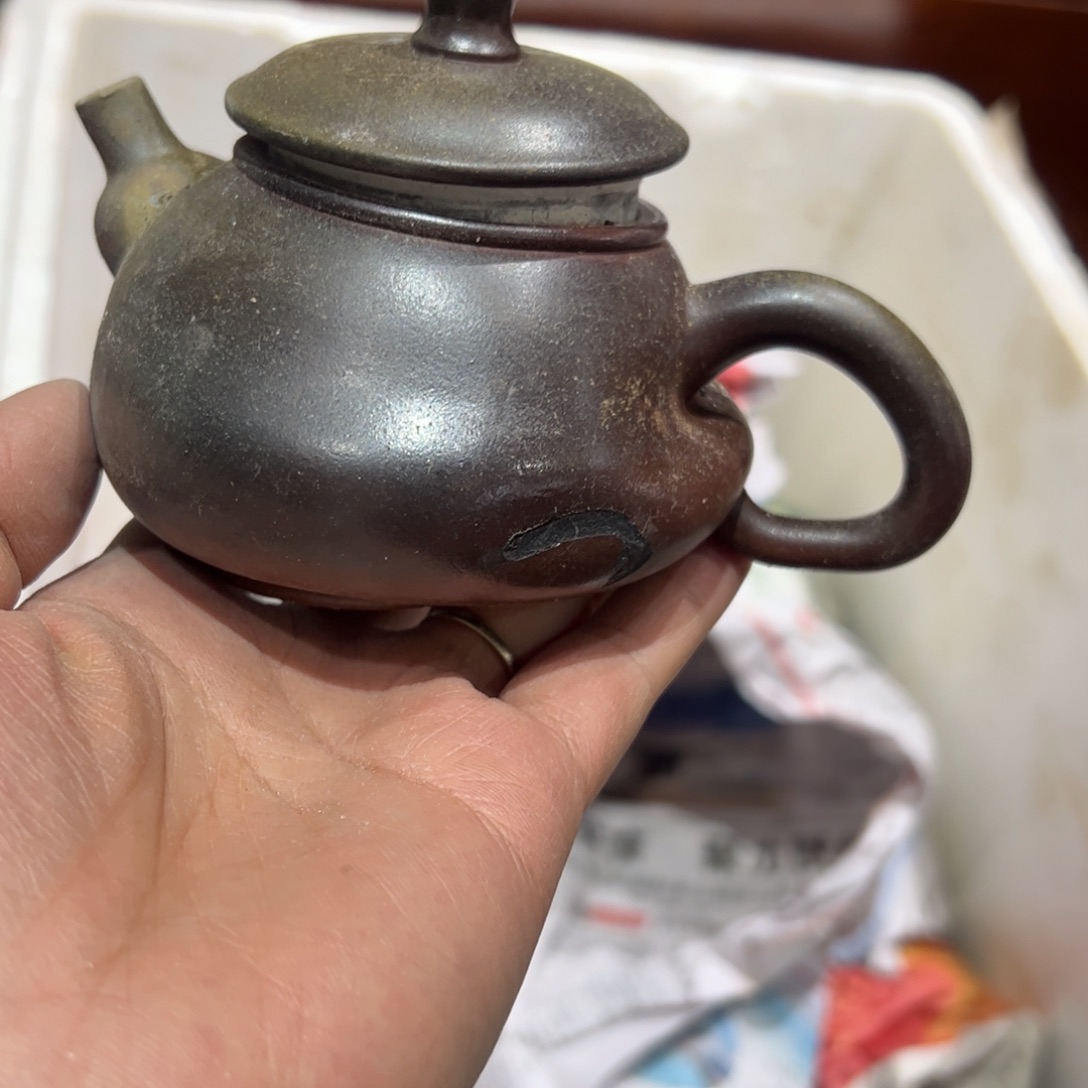 贵台龙窑柴烧茶壶223