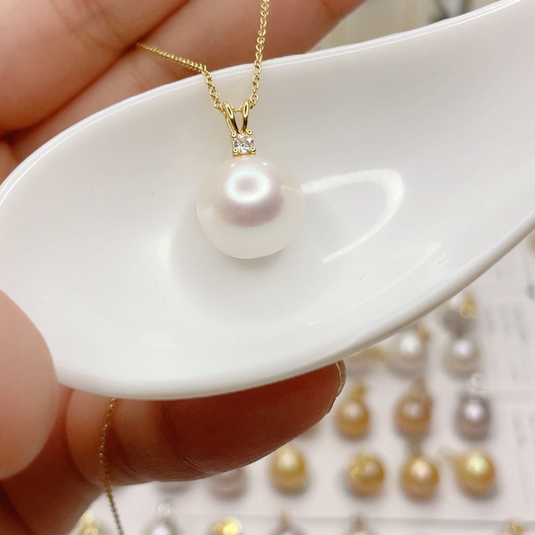 淡水珍珠合金吊坠(赠链)